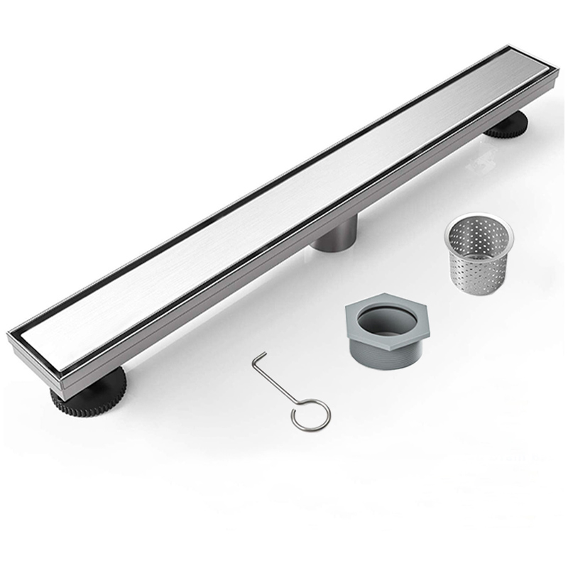 24 Inch Rectangular Stainless Steel Linear Drain