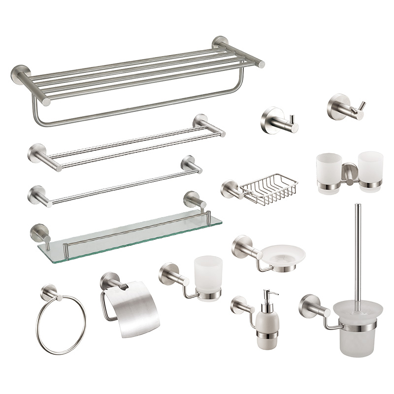 Brushed 78 Series Bathroom Accessories Set