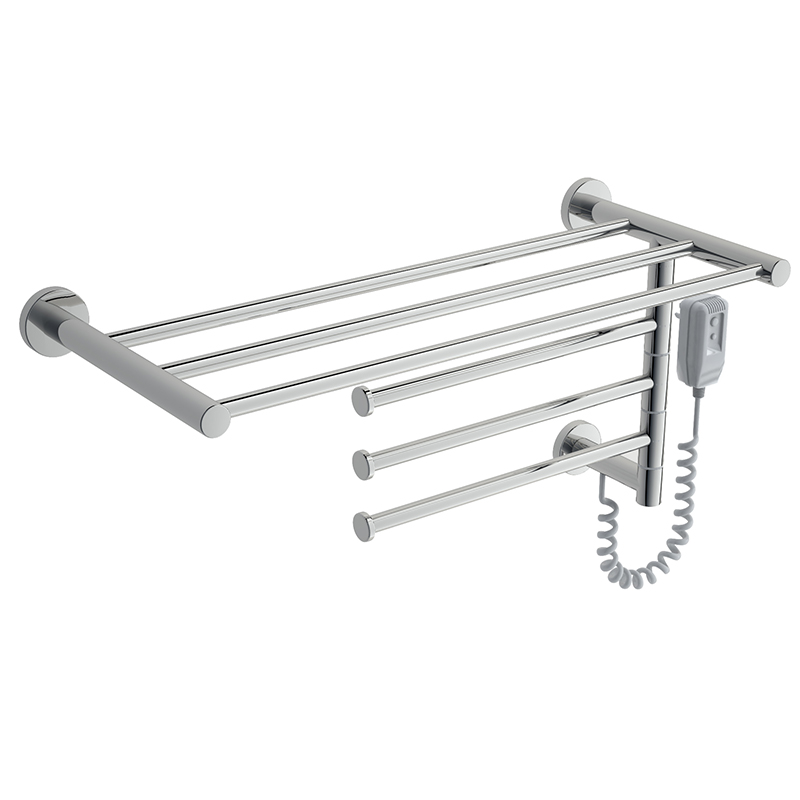 Mirror Polished Electric Heated Towel Rack