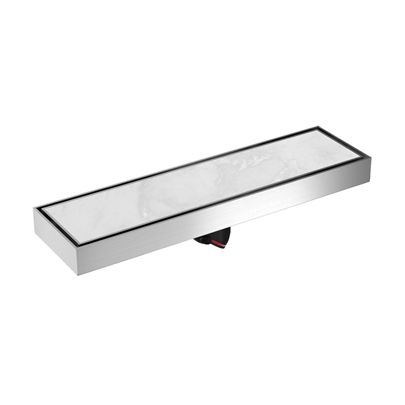 Stainless Steel Brushed 30cm Invisible Floor Drain