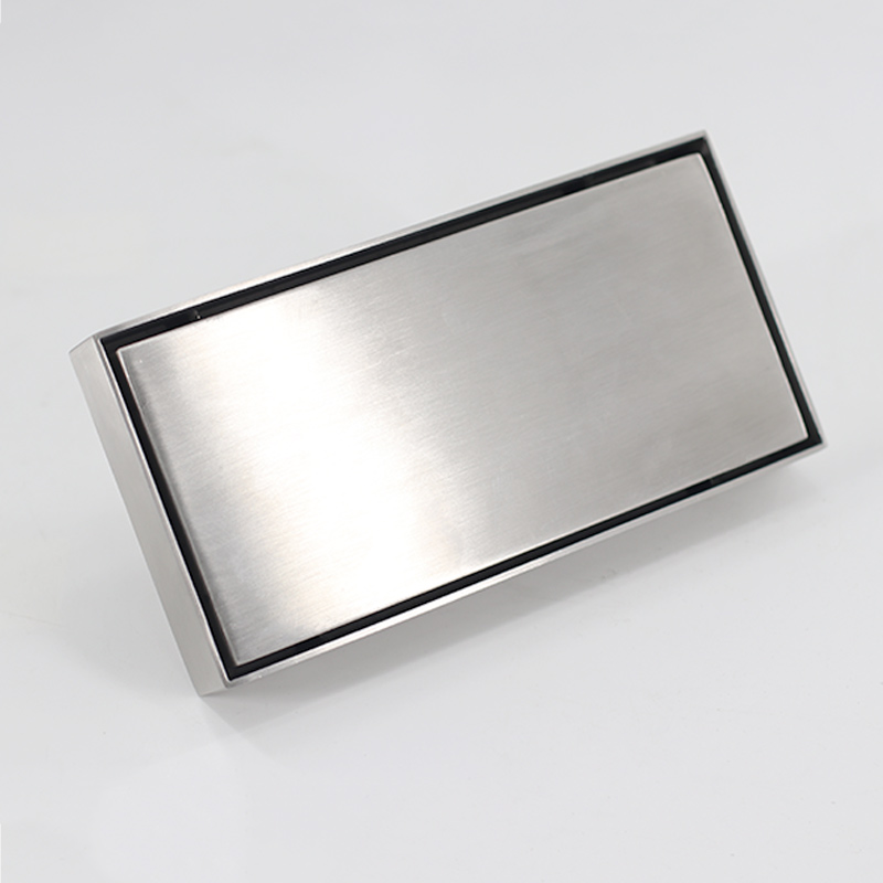 Stainless Steel Brushed 20cm Invisible Floor Drain