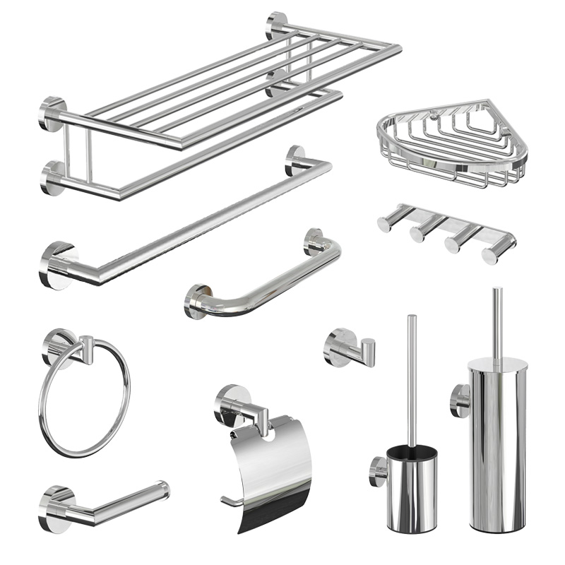 Chrome PH Series Bathroom Accessories Set