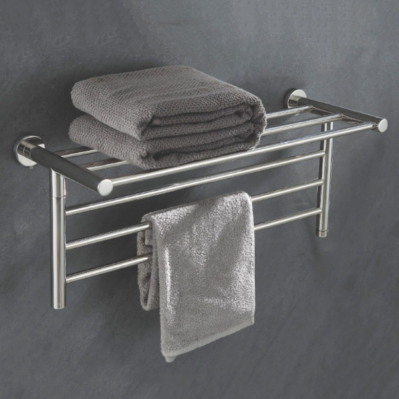 Stainless Steel Mirror Polished Electric Towel Rack