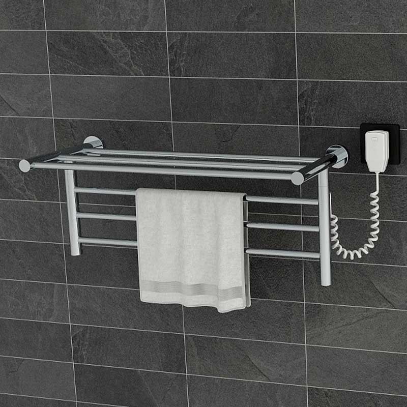 Stainless Steel Chrome Electric Towel Rack