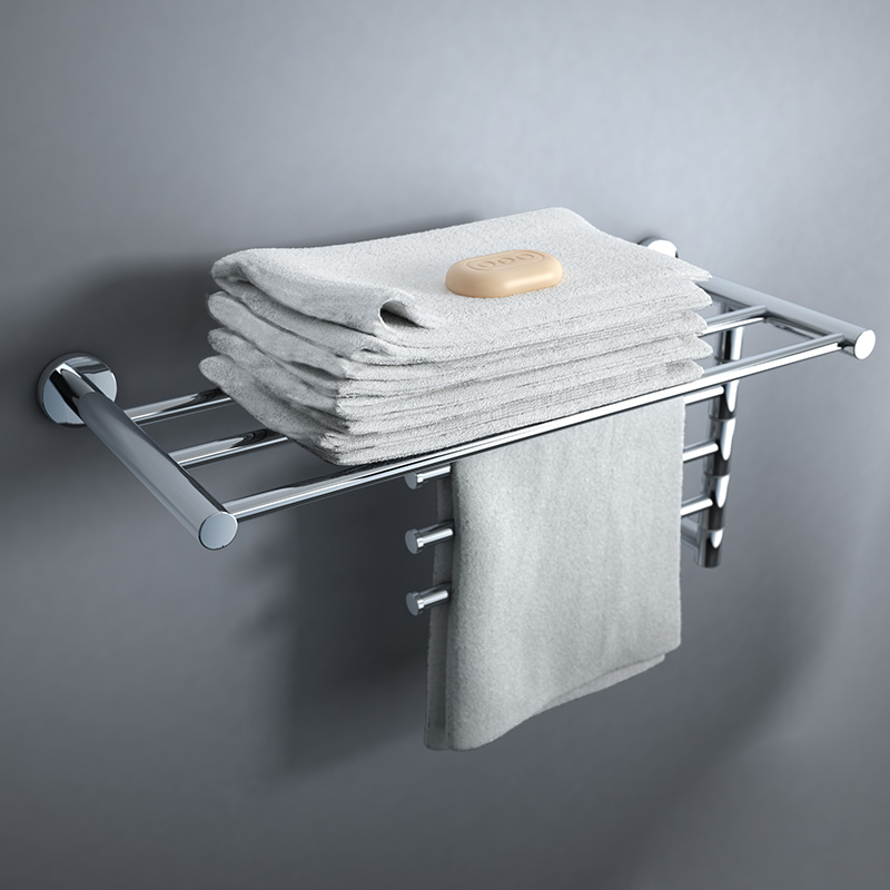 Mirror Polished Electric Heated Towel Rack